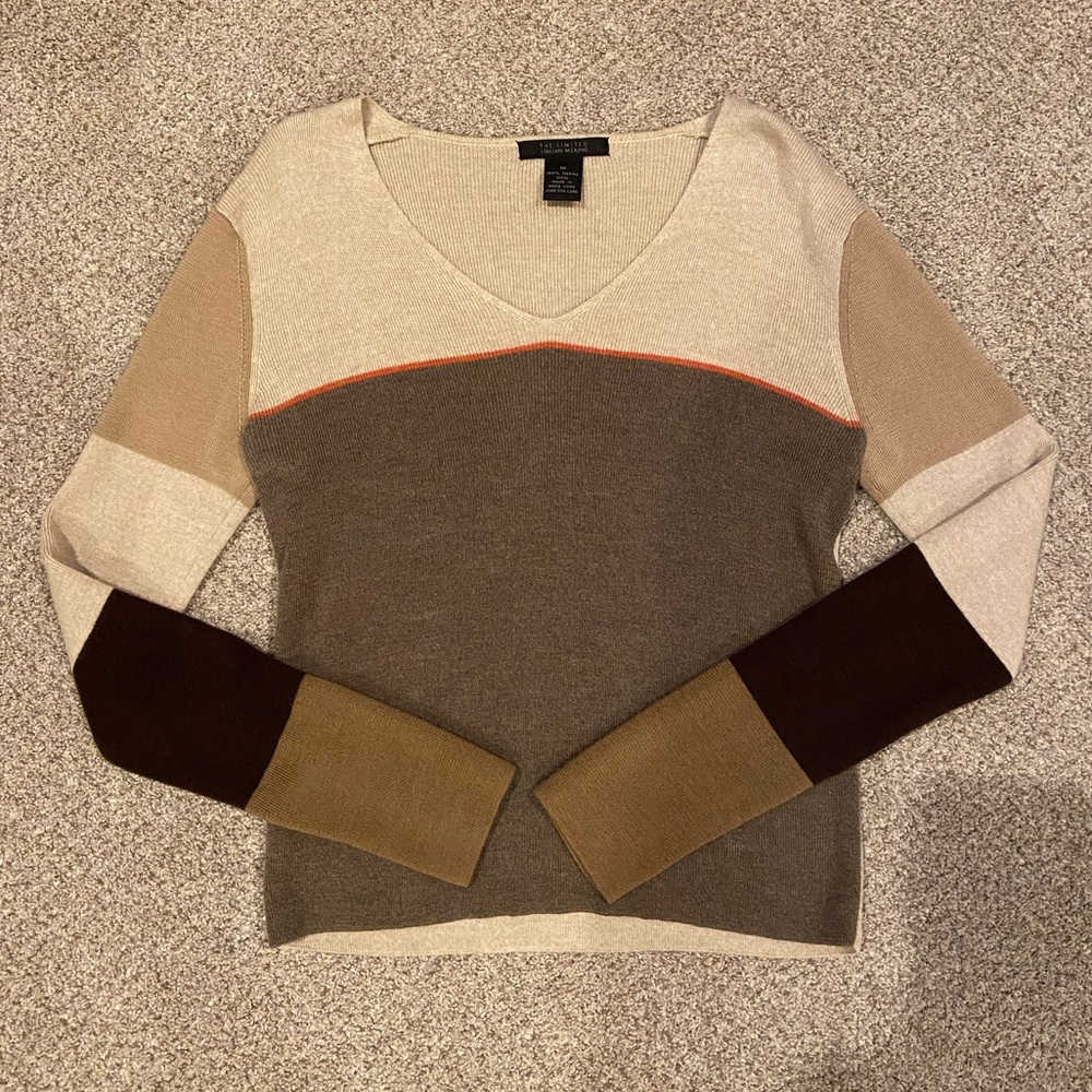 The LIMITED Italian Merino Wool Lightweight Sweater - Size M
